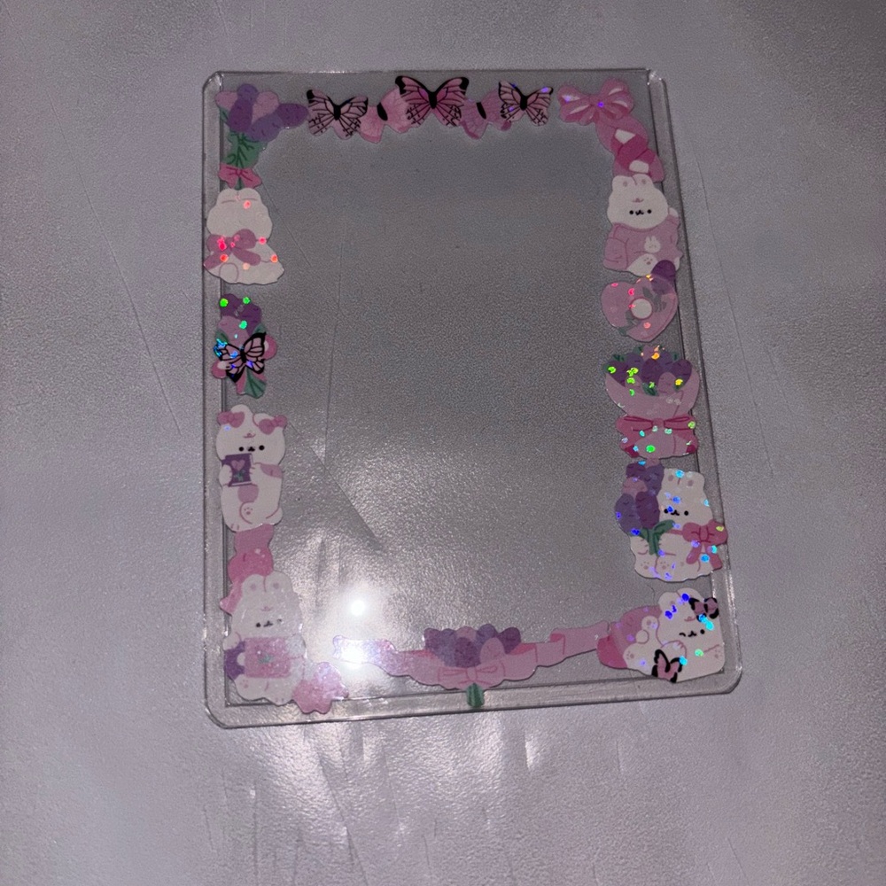 Decorative Pink and Purple Deco Toploader NWOT